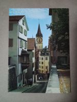 AK Zürich Pfalzgasse und St.Peter Kirche