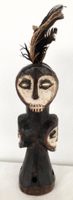 Rarität feine alte Lega Figur Kongo Höhe 24 cm