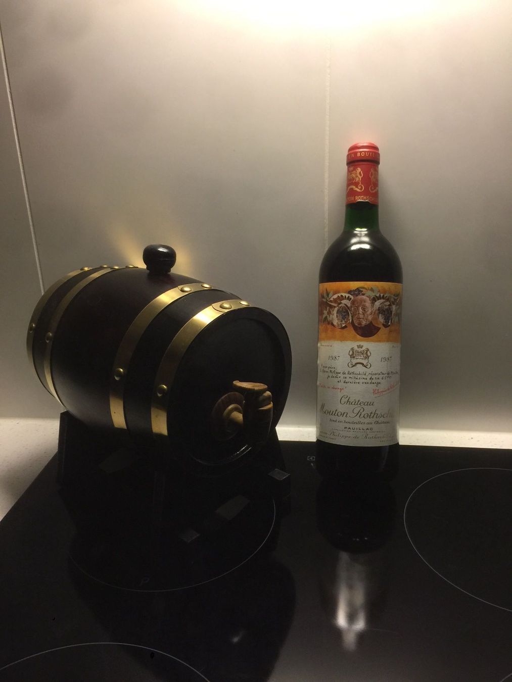 Mouton Rothschild Wein: Bordeaux Mouton Rothschild 1987 – Gebraucht aus Niederwil von mat_2wkx
