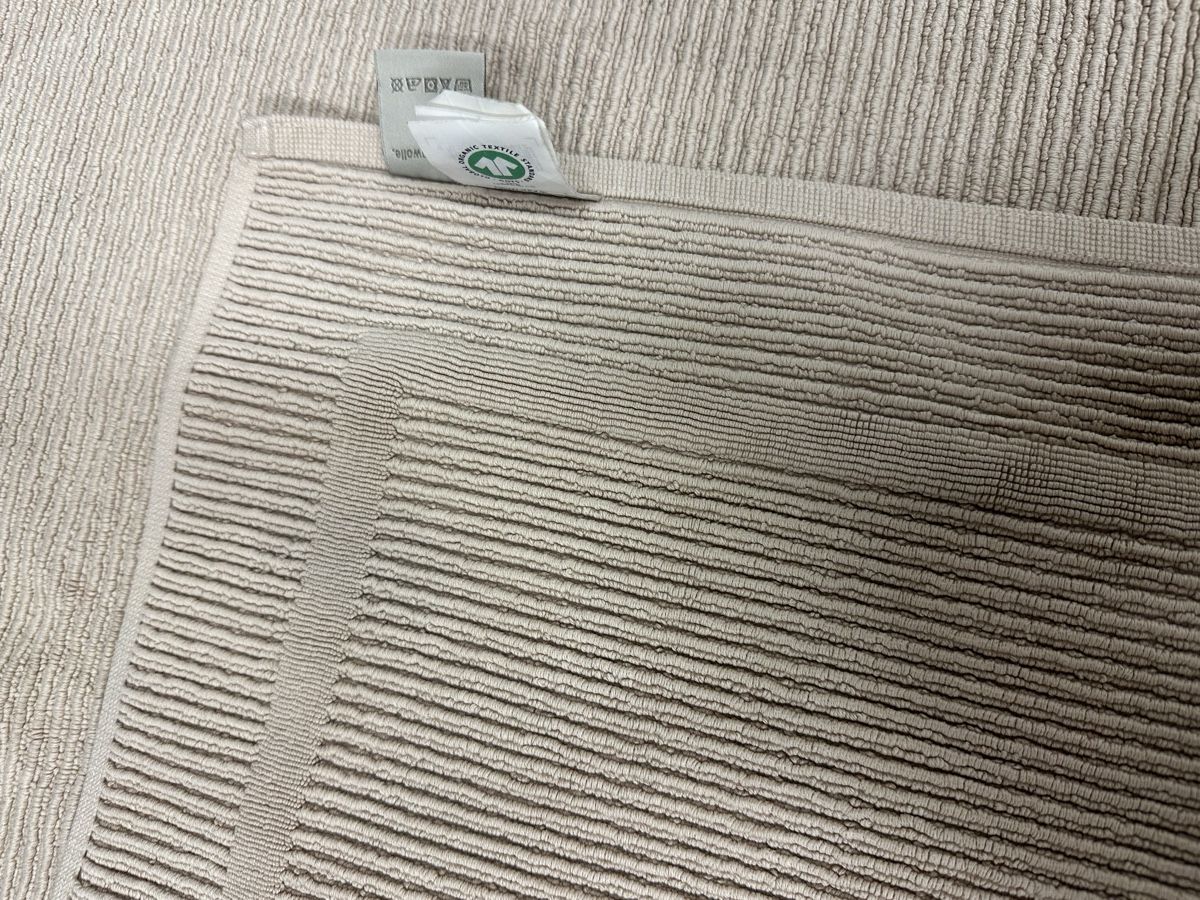 Bodenmatten: Badematte Bio 100% Baumwolle 70x120 cm – Neu (gemäss Beschreibung) aus Sevelen von Stopglobal. 4