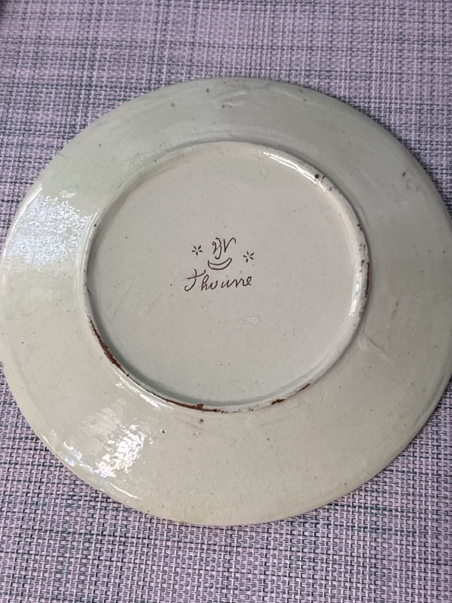 Teller: Antiker Wanzenried Teller "Anke" 19 cm – Gebraucht aus Grenchen von swiss.antiques 1