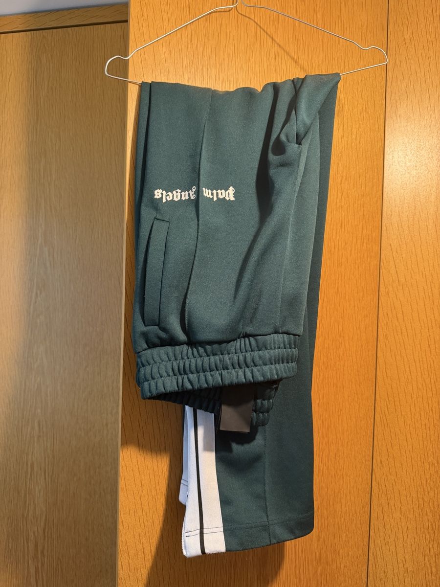 Palm Angels Pantaloni: Palm Angels Track Pants Green-White XL – Nuovo (secondo la descrizione) da Balzers venduto da fab_vql9 1