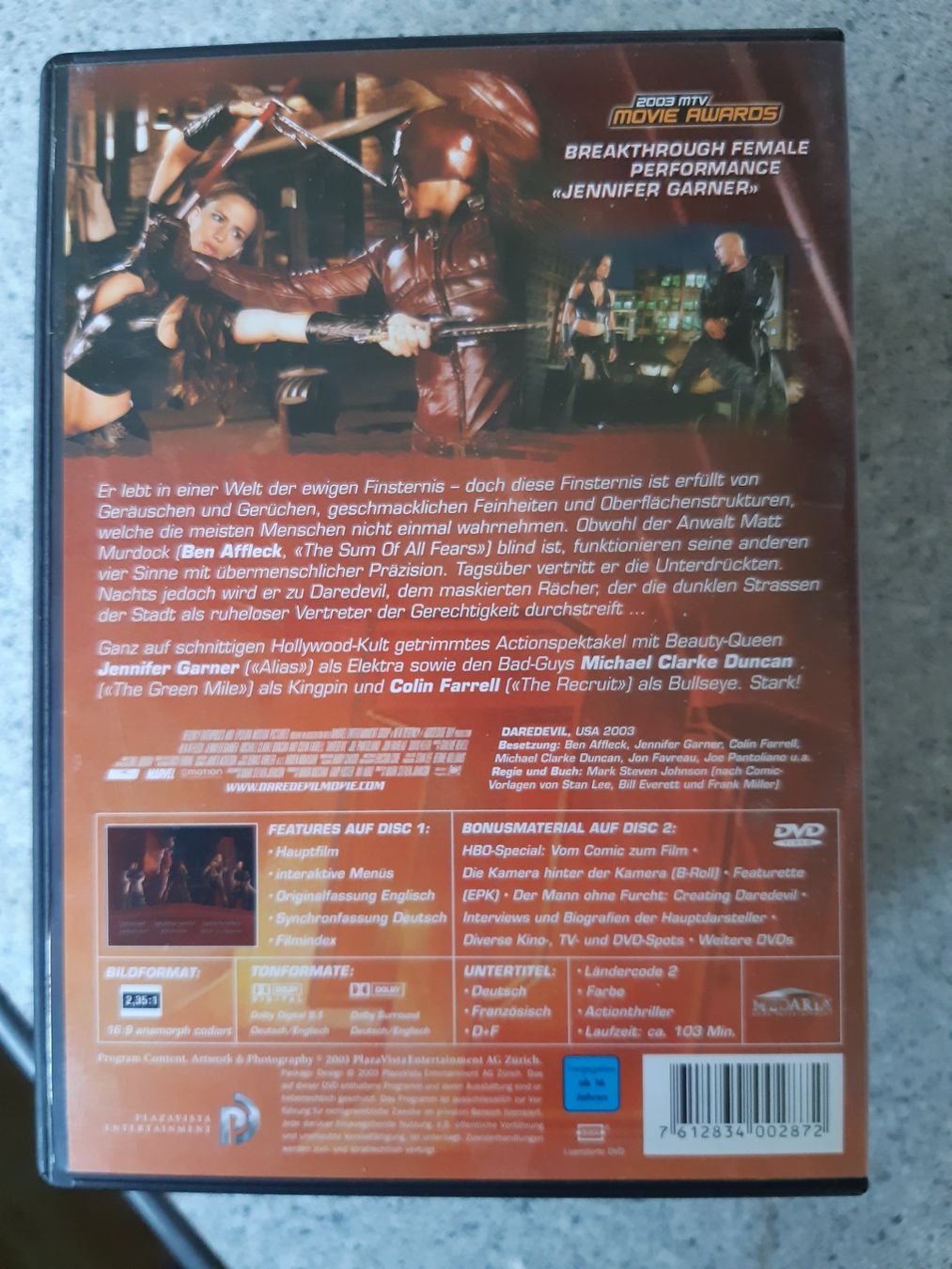 Tutti i DVDs: Daredevil – Usato da Domat-Ems venduto da nugipuff 1