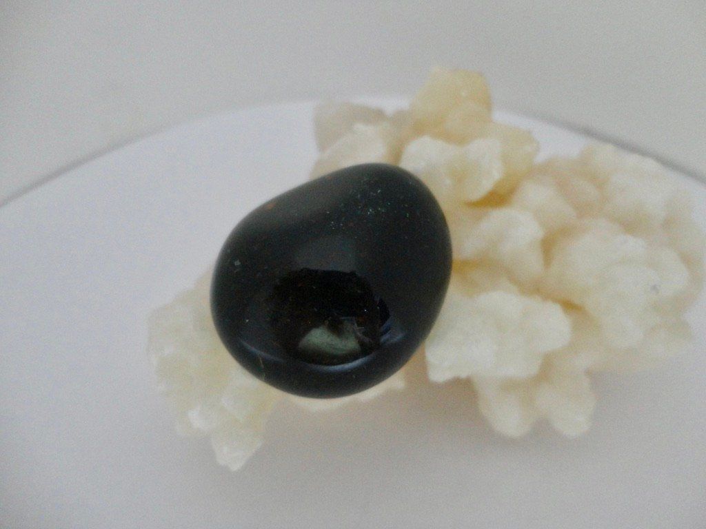 Edelsteine: Heliotrop Trommelstein – Neu (gemäss Beschreibung) aus Biberist von Steine 1