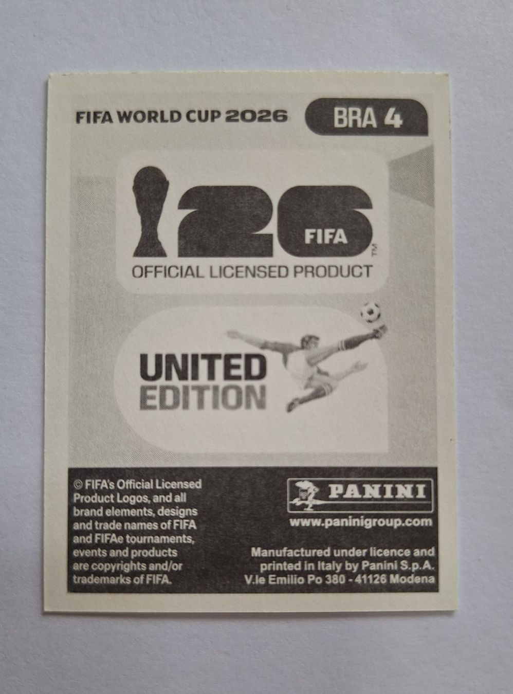 Panini Carte collezionabili: Panini Marquinhos BRA 4 – Nuovo (secondo la descrizione) da Romanens venduto da Crocette 1