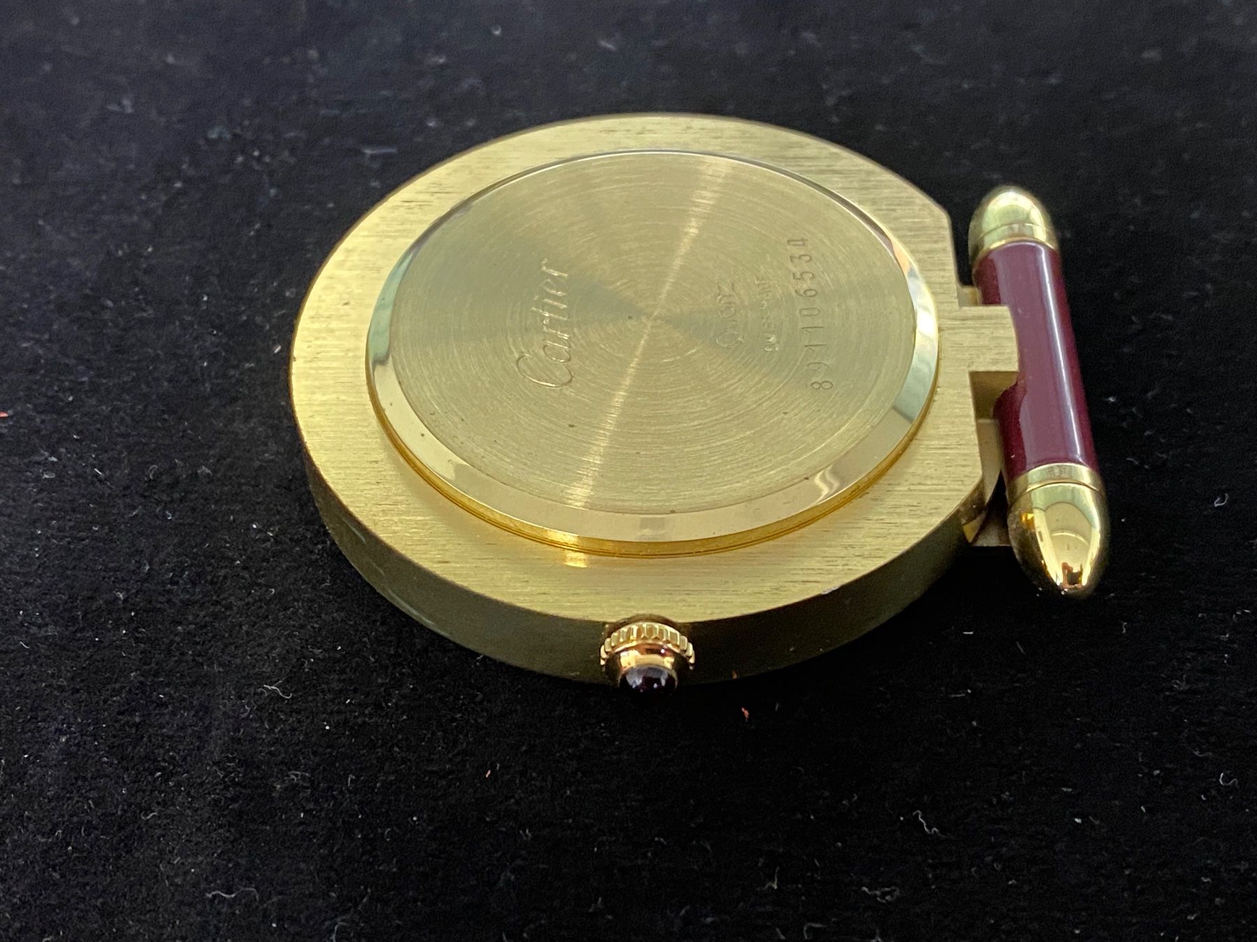 Cartier Sveglie: Cartier Ronde Reisewecker – Usato da Bettlach venduto da pet_mdj2 3
