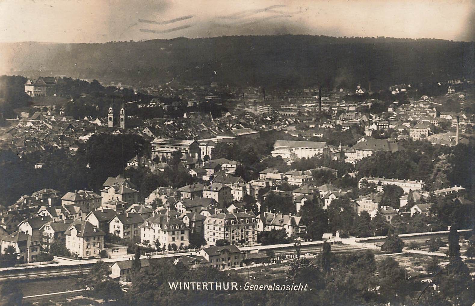 Cartoline postali: Winterthur – Usato da Biasca venduto da Blenio71