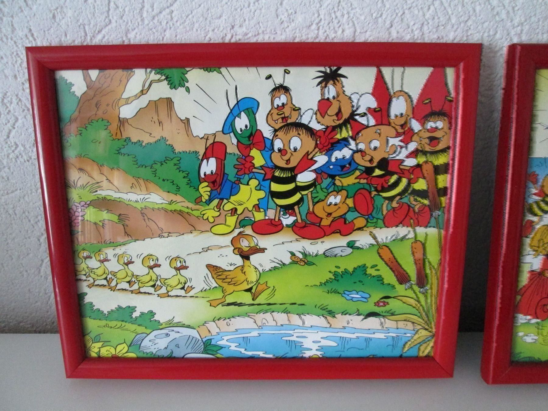 Poster & Bilder: 2  Bilder mit Rahmen für  Kinderzimmer. – Gebraucht aus Movelier von ddomenika 1