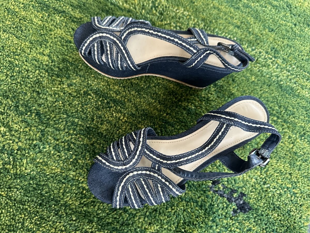 Scarpe da donna: Charles & Keith Denim Wedges | 36 | LIKE NEW – Nuovo (secondo la descrizione) da Zürich venduto da Allwelcome 2