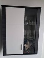 Vitrine / Wandregal mit Glastüre, neu, originalverpackt