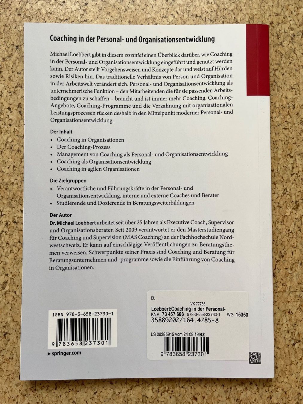 Bücher: Bücherpaket - 2x Buch zu "Coaching" von Michael Loebbert – Gebraucht aus Grosswangen von Vita500 2
