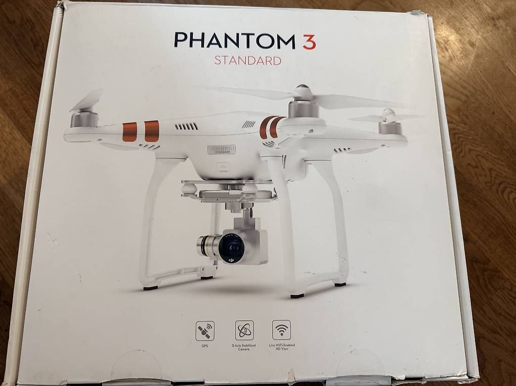 DJI Modellismo RC: DJI Phantom 3 Standard Drohne + 3 Akkus – Usato da Walchwil venduto da JuliaMeldere 1