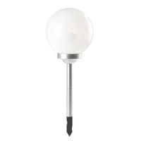 4x LED-Solarlampe 15cm Solarleuchte Kugel
