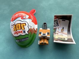 Kinder Joy Minecraft.   Fox Papier Clip "ohne Kinderjoyschal