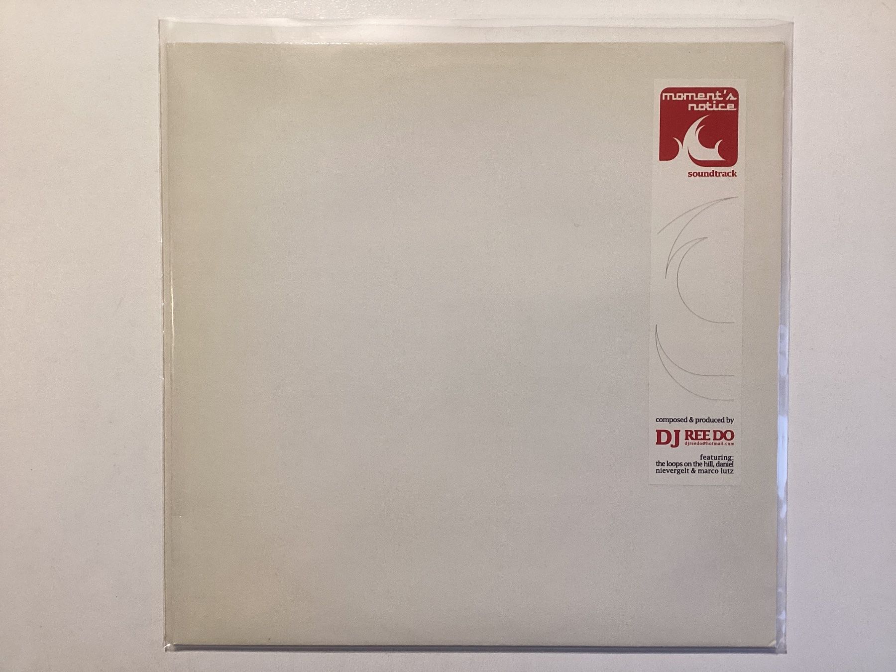 Dischi in vinile: DJ Re Do LP - Moments Notice – Usato da Gutenswil venduto da Hamzian