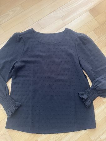Schicke Damen Bluse mit Puffärmel, Grösse M, Top Zustand