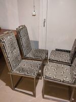 4 chaises vintage restaurées