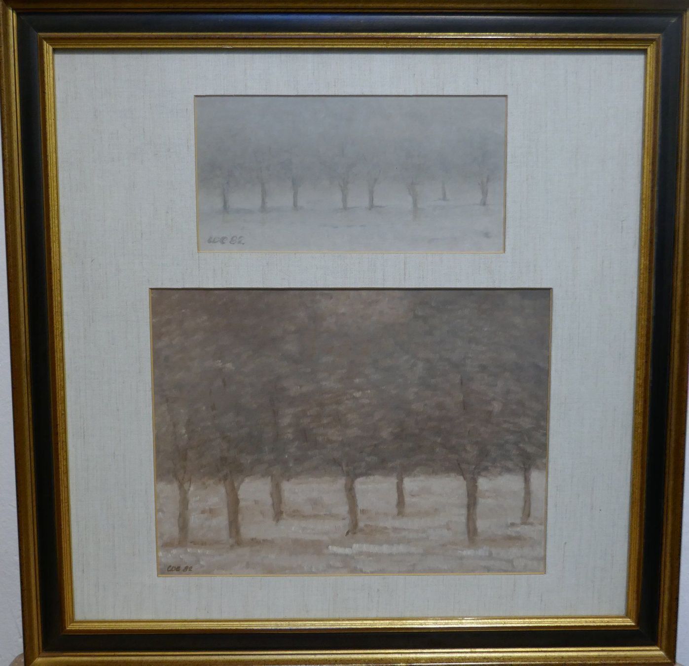 Gemälde: W. Eigenheer (1910-2002) tableaux verger – Gebraucht aus Lausanne von leneko
