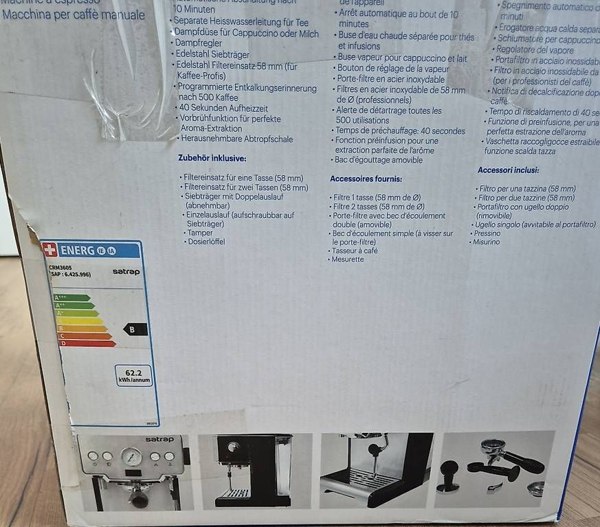Macchine per caffè & Macchine per espresso: Kolbenkaffemaschine mit Garantie – Usato da Fislisbach venduto da Daniela-79 1