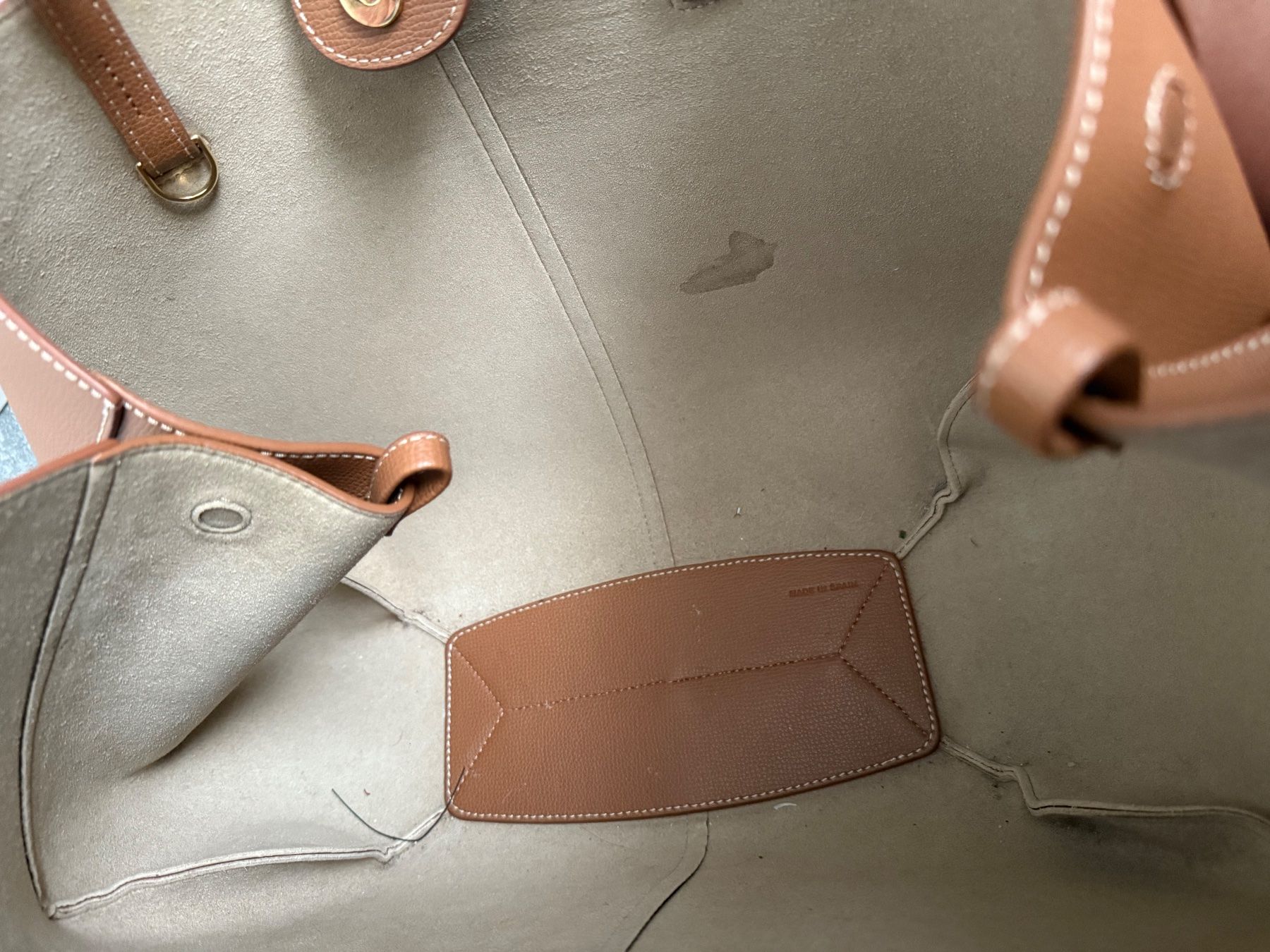 Polène Borse da donna: Polene Cyme - Textured Camel Fullset – Usato da Wangen ZH venduto da seretdn 5