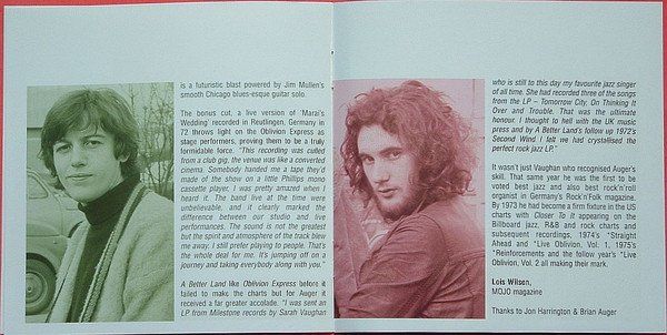 CD: Brian Auger's Oblivion Express - A Better Land SHM CD JAPAN – Usato da Gersau venduto da pjs_687j 2