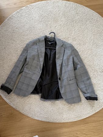 Veste Blazer Zara à carreaux - S