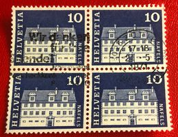 CH 4 er Block Stempel    
