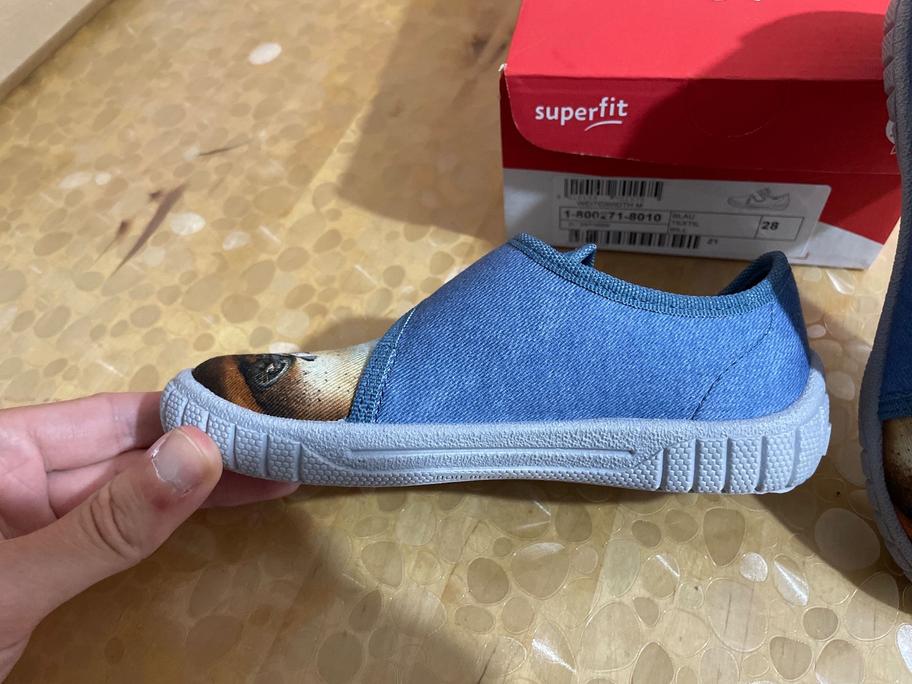 Superfit Scarpe per ragazzi: Superfit Boys Blue Motorcycle Slippers, Size 28, EUC – Nuovo e nell'imballaggio originale da Sursee venduto da vla_6ds2 1