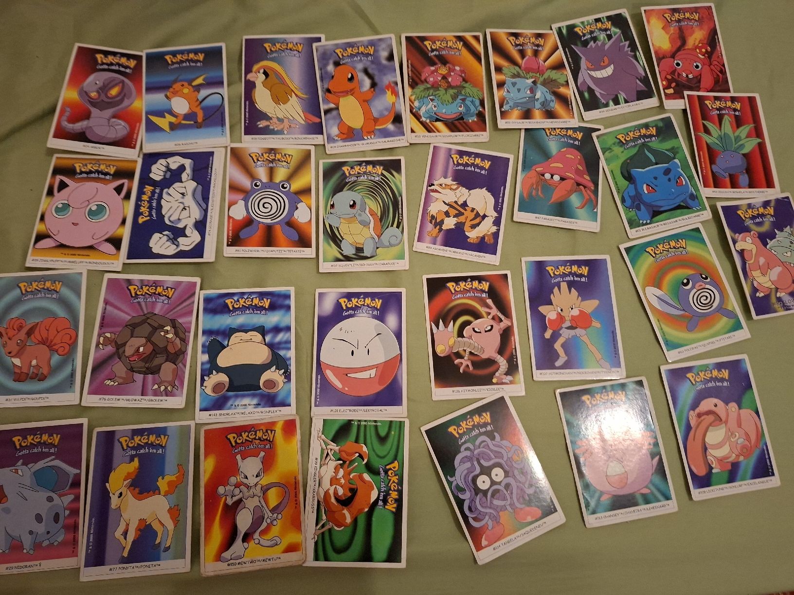 Pokémon Merlin Sticker Lot 1999–2000 – Vintage Sammlung (Gebraucht) in ...