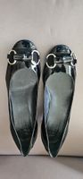 BELLE  BALLERINE GUCCI AUTHEMTIQUE CUIR NOIR POINTURE : 38,5