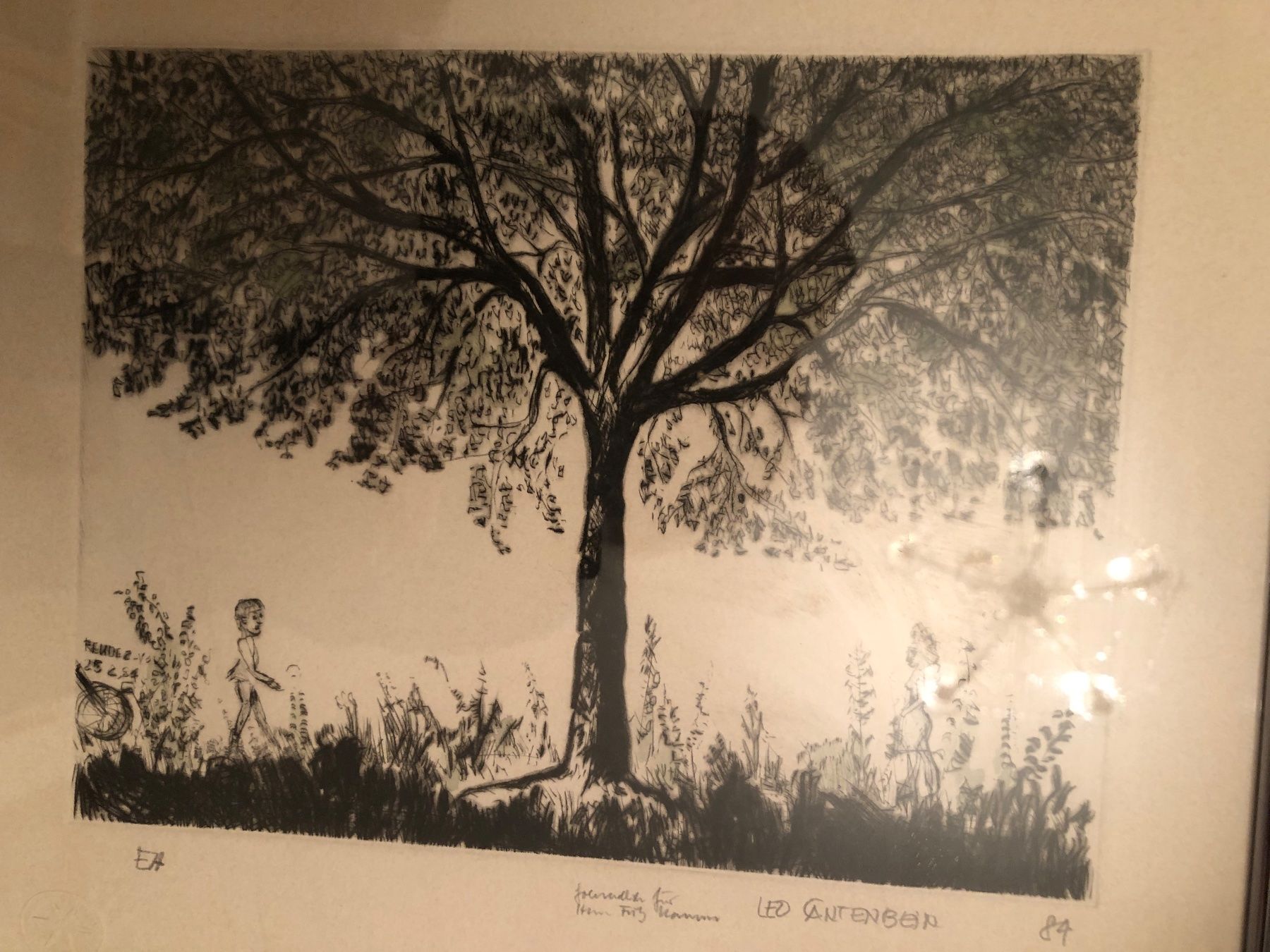 Poster & Bilder: Bild von LEO Gantenbein, 1984 – Gebraucht aus Wald ZH von mlnt 5