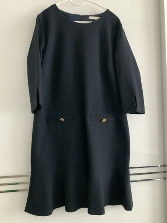 Kleid Oui dunkelblau Grösse 46 guter Zustand