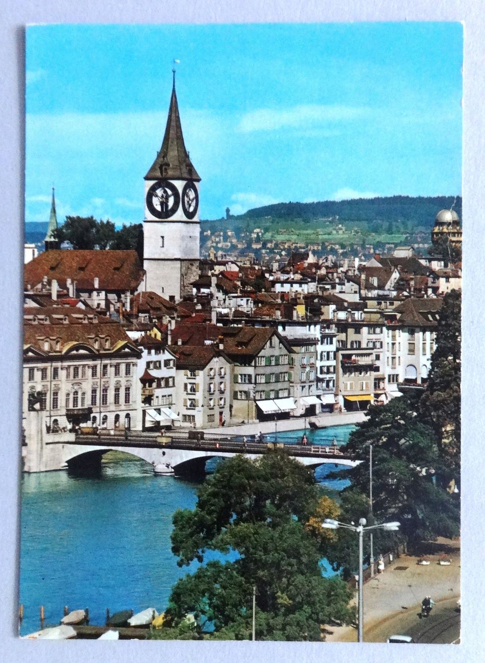 Ansichtskarten: Zürich, St. Peter – Defekt aus Fétigny von Billy2miny