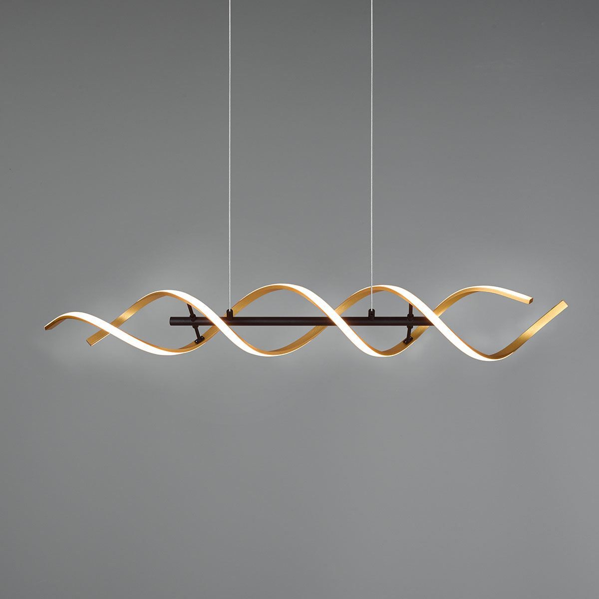Kronleuchter & Deckenlampen: LED Pendelleuchte, Dimmbar, Gold – Neu (gemäss Beschreibung) aus Kreuzlingen von Smart-Light 7
