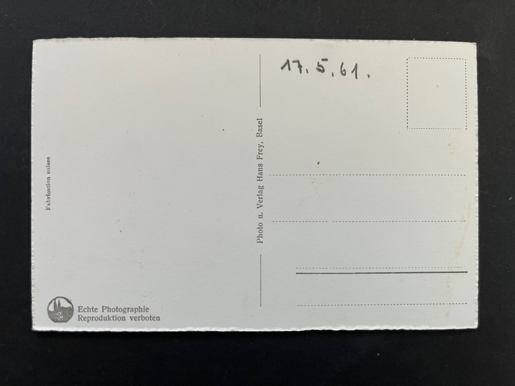 Cartoline postali: Basel Spalentor, Spalengraben, Oldtimer Auto ca. 1950 – Usato da Ostermundigen venduto da DaxKarten-75 1