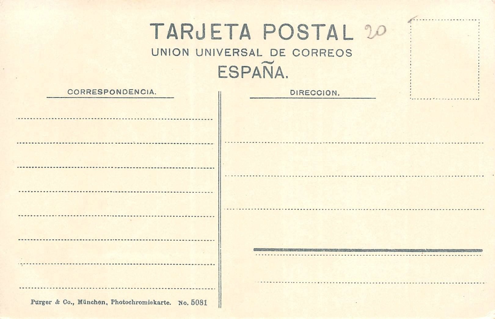 Cartoline postali: Cadiz, El Observatorio – Usato da Ottikon b.Kemptth. venduto da Neptun1974 1
