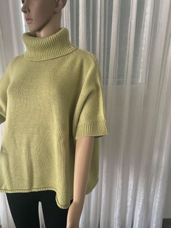 Perfekter Auftritt - einmaliger weiter Rolli, pistazie, L/XL