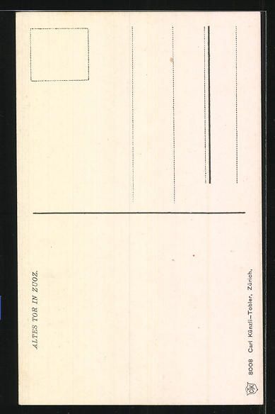 Cartoline postali: AK Zuoz, Altes Tor mit Durchblick – Usato da Berlin venduto da bartko-reher 1