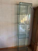 Hochwertige Glasvitrine, H: 180cm, Top Zustand!