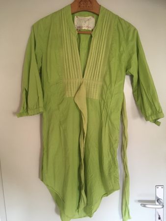 Indische Tunika Bluse, Gr. S-M, Sommerlich leicht & luftig!