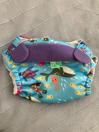 couche de bain réutilisable