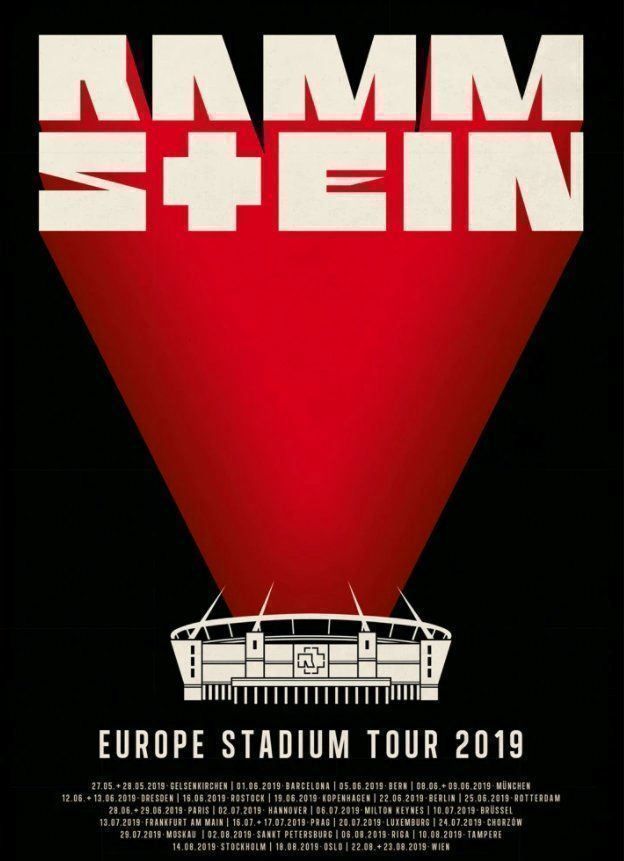 Foto & Immagini: RAMMSTEIN EUROPE STADIUM TOUR 2019 – Nuovo (secondo la descrizione) da Lupfig venduto da Womewome