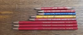 8 Bleistifte Caran d'Ache diverse Modelle gebraucht