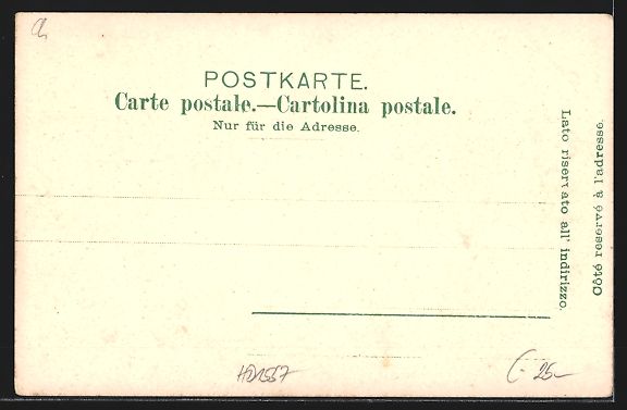Ansichtskarten: Litho Interlaken, Giessbach, Ortsansicht – Gebraucht aus Berlin von bartko-reher 1