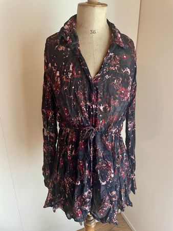 Bluse, Grösse 38,  Blumenmuster