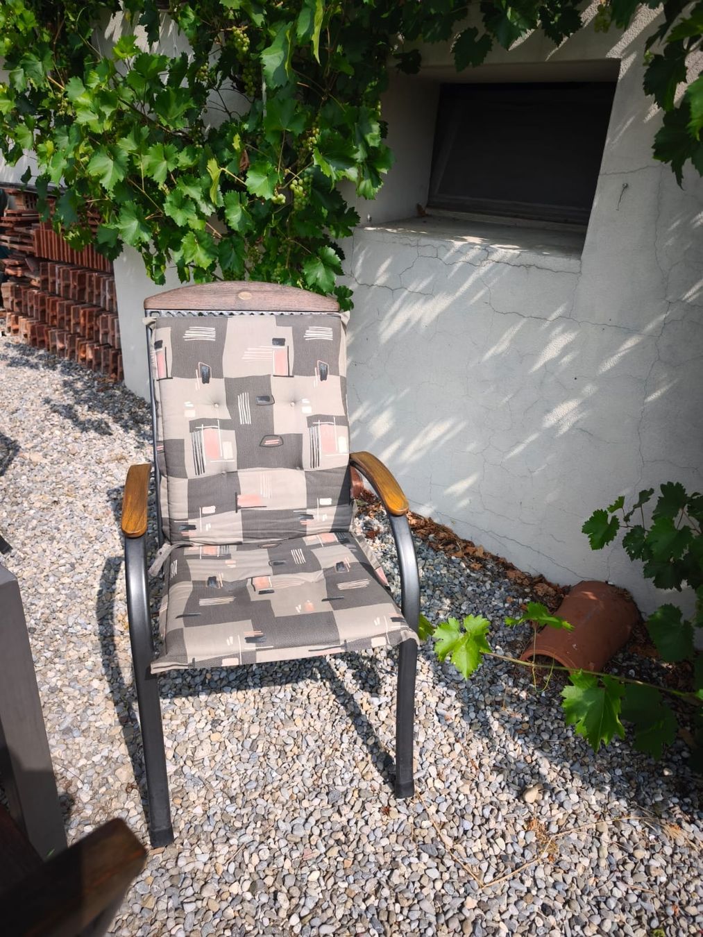 Chaises: Garten-Sitzgruppe mit 6 Gartenstühlen – D'occasion à Wünnewil par norii11 1