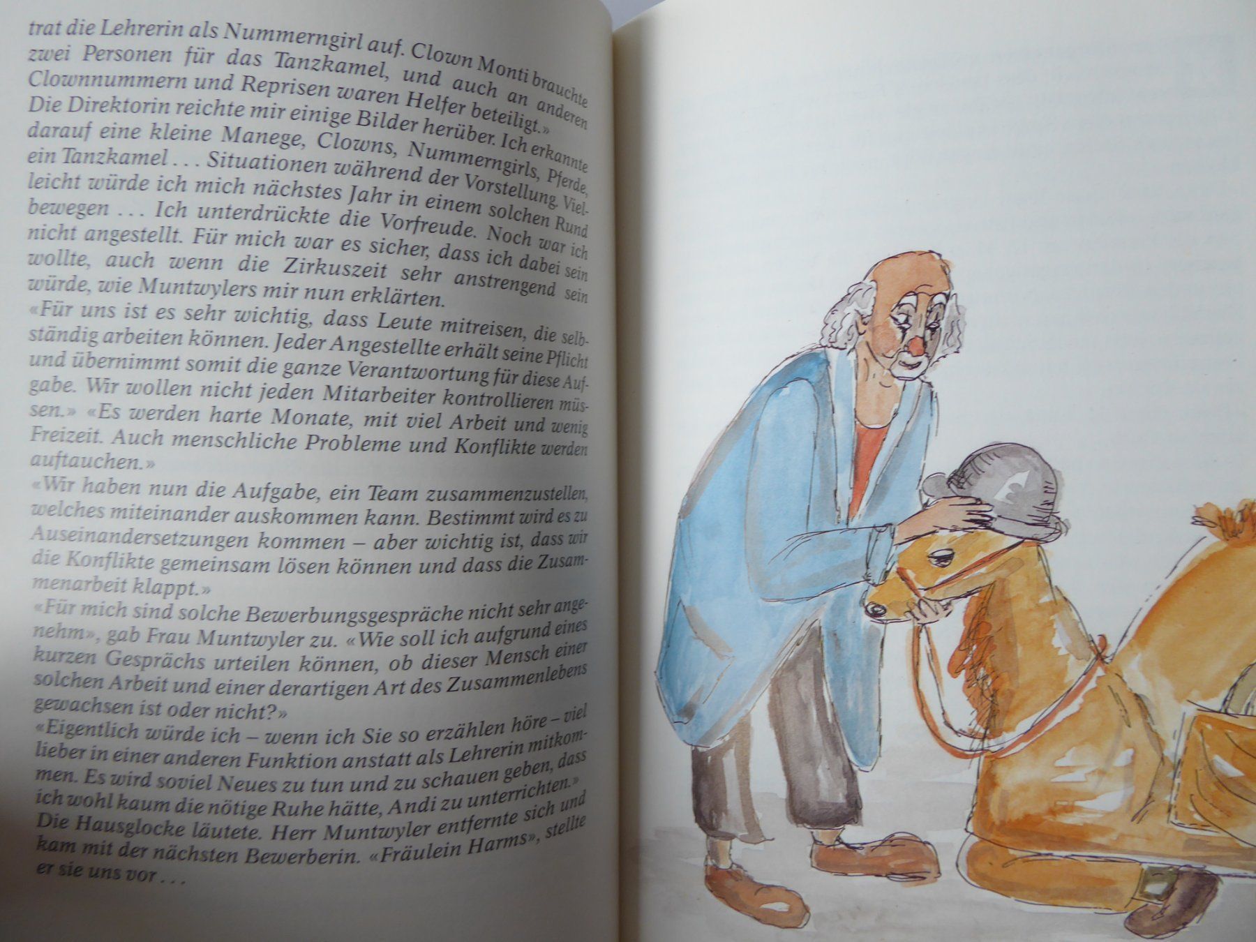 Libri: Schönes Zirkusgeschichte Buch: Adieu Freunde – Usato da Turbenthal venduto da Panau 1