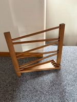 Vintage Kugelbahn / Murmelbahn aus Holz