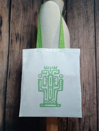 Shopper AZTEC SERIE " GREEN CACTUS "