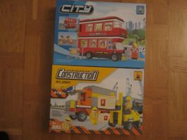 BAUSTEINE(LIKE LEGO) - CONSTRCTION: AUSINI!!!! 2X BAUSÄTZE
